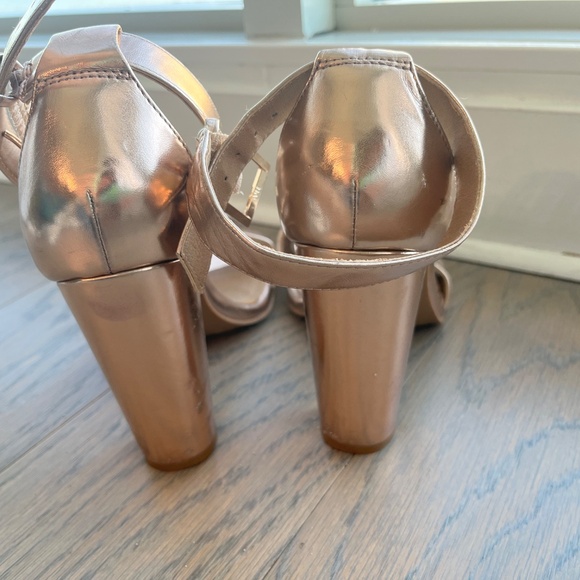 Torrid Metallic Gold Heels - Picture 2 of 3
